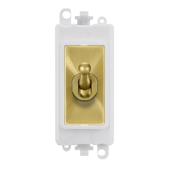 Click Gird Pro 20AX Intermediate Toggle White Insert Switch Module GM209028PWxx