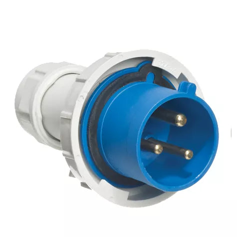 Europa IP67 230V 16A 2P+E Blue Plug IPW163P