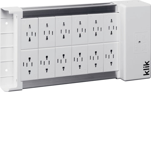 Hager Klik 12 Way Lighting Distribution Unit KLDS12