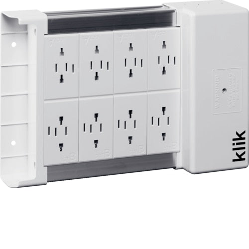 Hager Klik 8 Way Lighting Distribution Unit KLDS8