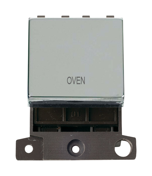 Click MiniGrid 20A DP OVEN Switch Module (Twin Width) MD022xx-OV