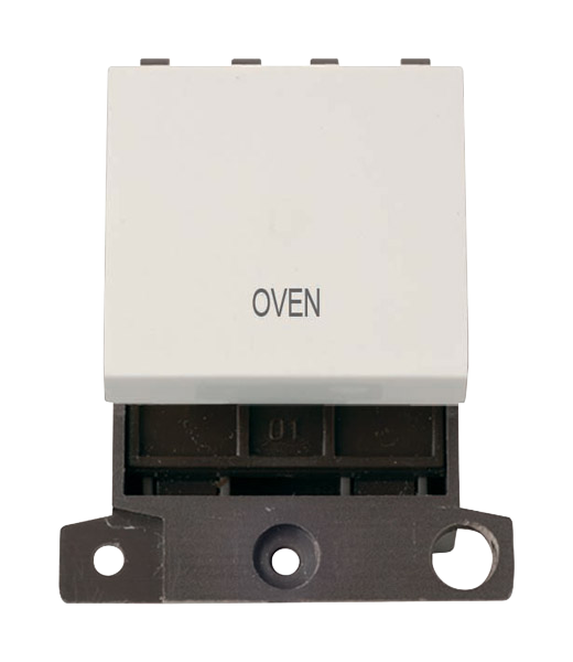 Click MiniGrid 20A DP OVEN Switch Module (Twin Width) MD022xx-OV