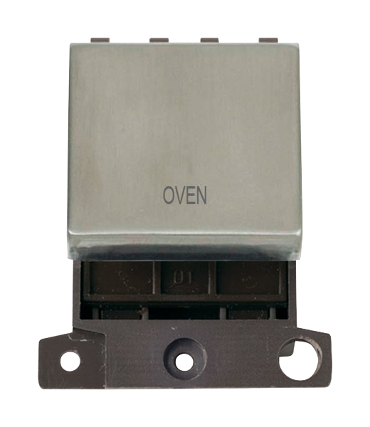 Click MiniGrid 20A DP OVEN Switch Module (Twin Width) MD022xx-OV