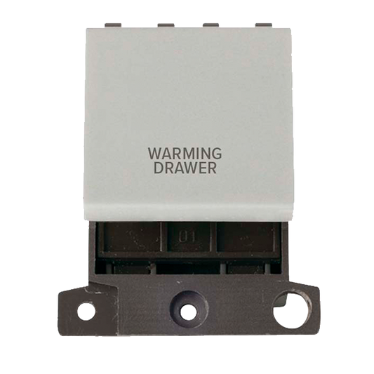 Click MiniGrid 20A DP WARMING DRAWER Switch Module (Twin Width) MD022xx-WDR