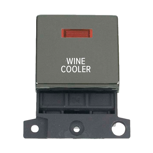 Click MiniGrid 20A DP WINE COOLER Switch Module with Neon (Twin Width) MD023xx-WC