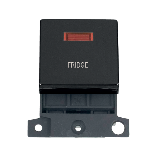 Click MiniGrid 20A DP FRIDGE Switch Module with Neon (Twin Width) MD023xx-FD