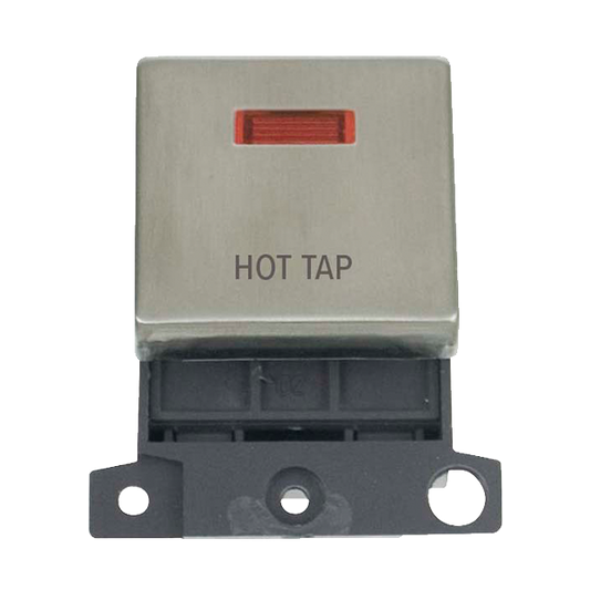 Click MiniGrid 20A DP HOT TAP Switch Module with Neon (Twin Width) MD023xx-HT