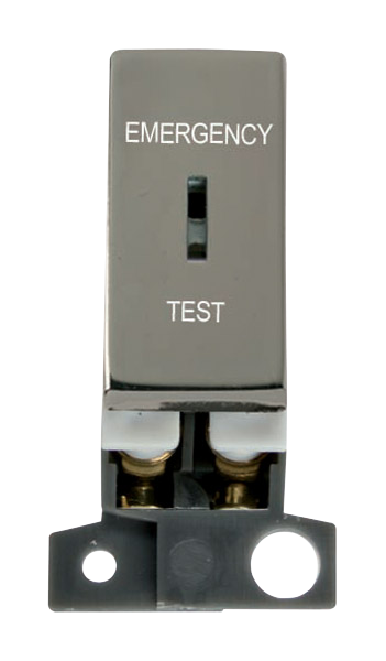 Click MiniGrid 13A Resistive DP EMERGENCY TEST Keyswitch MD029