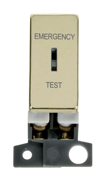 Click MiniGrid 13A Resistive DP EMERGENCY TEST Keyswitch MD029