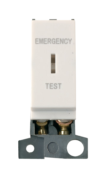 Click MiniGrid 13A Resistive DP EMERGENCY TEST Keyswitch MD029