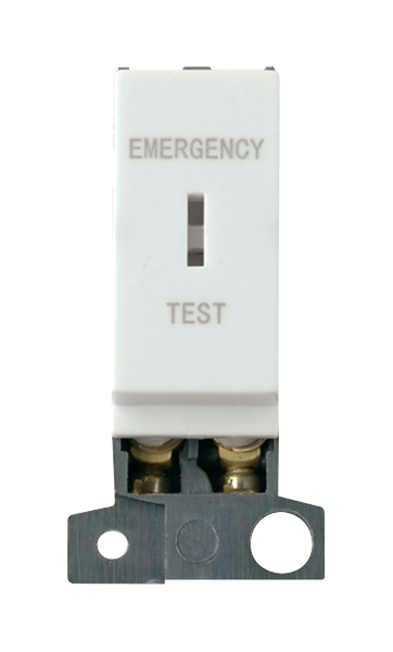 Click MiniGrid 13A Resistive DP EMERGENCY TEST Keyswitch MD029