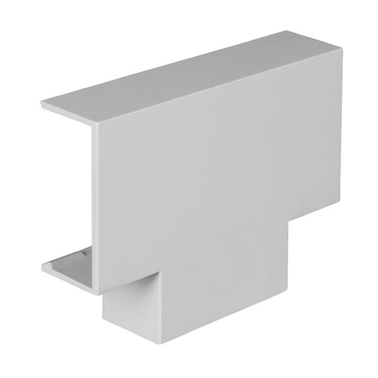 Bendex 38mm x 16mm Mini Trunking Flat Tee MT38TWH