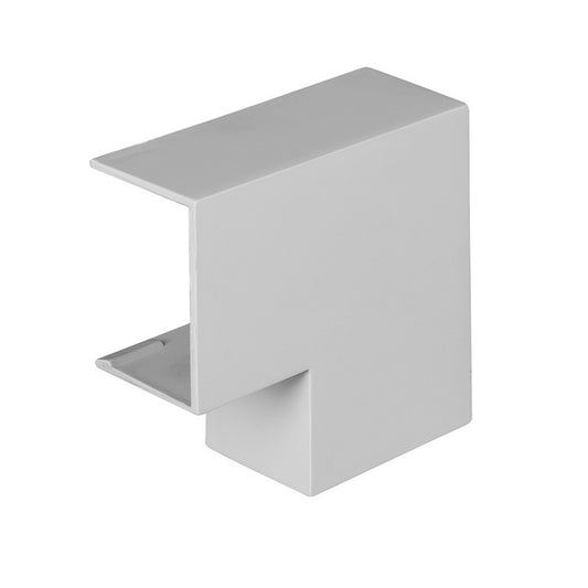 Bendex 38mm x 25mm Mini Trunking Flat Angle MT40FAWH