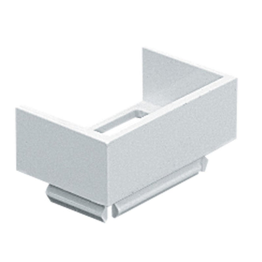 Bendex 25mm Mini Trunking Adaptor for Surface Box MTA25WH