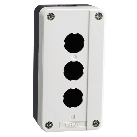 Chint 3 Position Button Enclosure NP2-B3