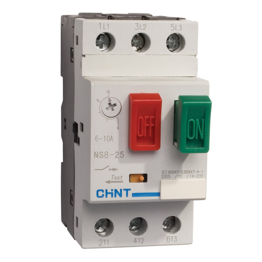 Chint 0.10A - 0.16A Manual On/Off Motor Starter NS2-25-0.16