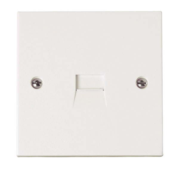 Click Polar Single Secondary Telephone Outlet PRW124