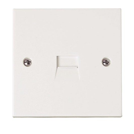 Click Polar Single Secondary Telephone Outlet PRW124