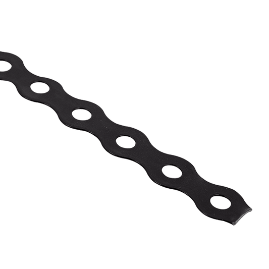 Unicrimp Q-Fire 12mm x 10M All-Round Banding Black QARB12B
