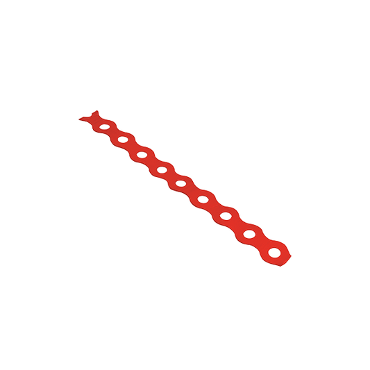 Unicrimp Q-Fire 12mm x 10M All-Round Banding Red QARB12R