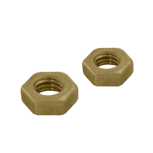 Unicrimp Q-Crimp M4 Brass Full Nuts QBFNM4