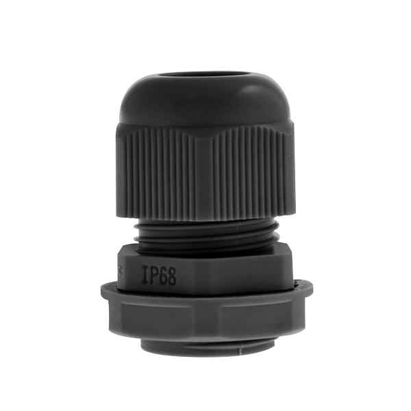 Unicrimp Q-Crimp 20mm Large Nylon Glands Black 10 Pack QCGM20LBLK
