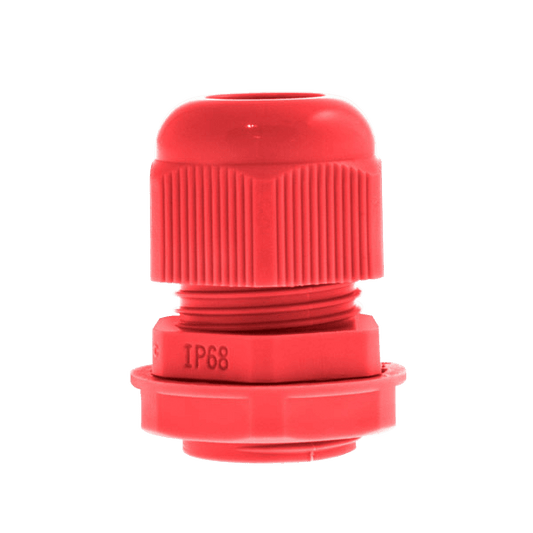 Unicrimp Q-Crimp 20mm Nylon Glands Red 10 Pack QCGM20RED