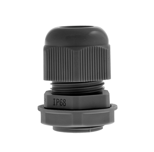 Unicrimp Q-Crimp 20mm Nylon Glands Anthracite Grey Pack of 10 QCGM20AG
