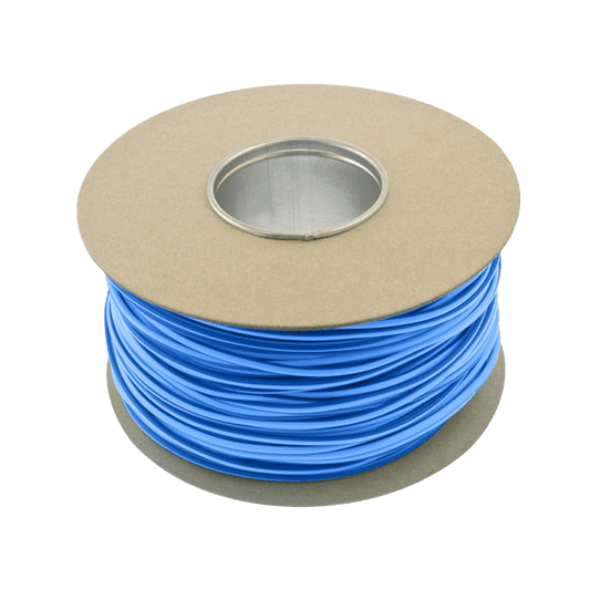Unicrimp Q-Crimp 100M x 4mm PVC Sleeving Blue QES4BL