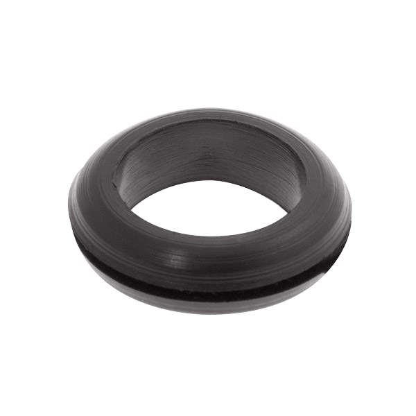 Unicrimp Q-Crimp 20mm Open Cable Grommets Black QGROM20OPEN