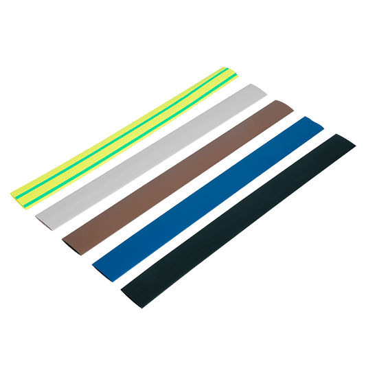 Unicrimp Q-Crimp 9.5mm X 225mm Multi-Colour Heat Shrink Pack QHS9MP225