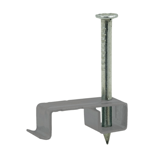 Unicrimp Q-Fire 1.0-2.5mm Metal LSF T&E Cable Clip Grey QMC25GY