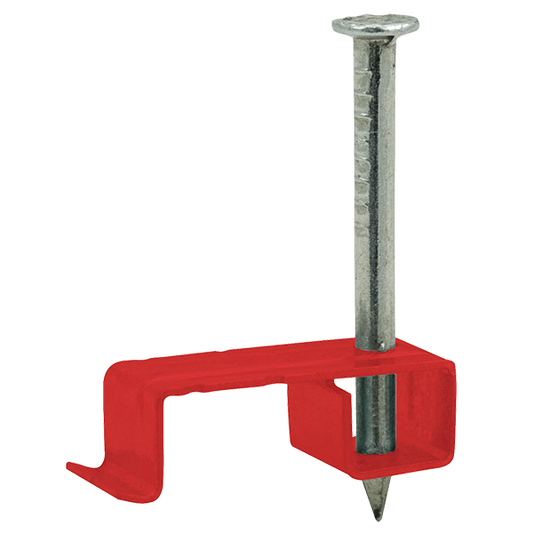 Unicrimp Q-Fire 4-6mm Metal LSF T&E Cable Clip Red QMC6RD