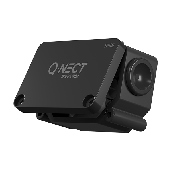 Unicrimp Q-Nect IP66 16A 2 Way 3 Pole Connector Box QOE5232BLK