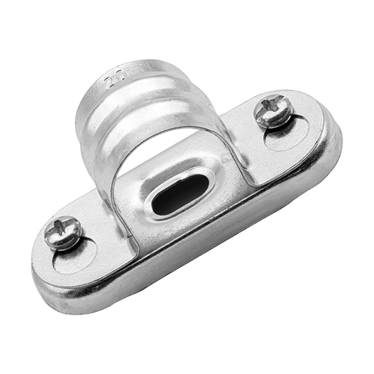 Unicrimp Q-Fire 20mm Metal Saddle Bar Spacer Galv Steel 10 Pack QSBS20