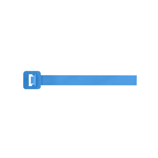 Unicrimp Q-Crimp 370mm x 4.8mm Cable Ties Blue QTBL370S