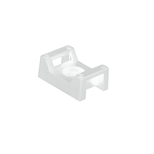 Unicrimp Q-Crimp Cable Tie Cradle 5mm Dia. Fixing Natural QTC