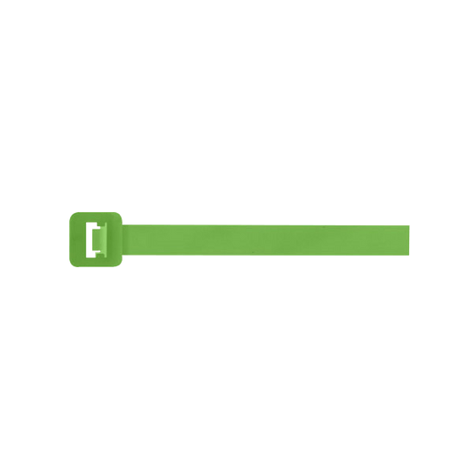 Unicrimp Q-Crimp 200mm x 4.8mm Cable Ties Green QTG200S