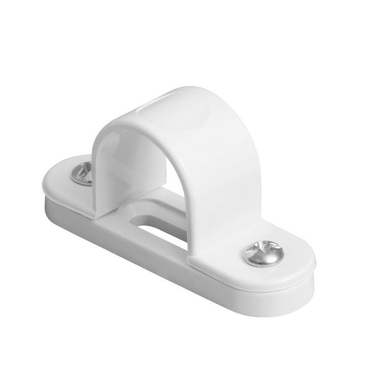 Bendex 20mm White Spacer Bar Saddles SBS20WH