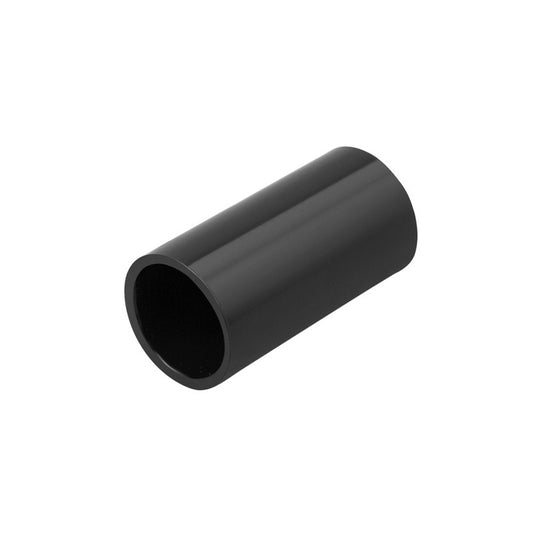 Bendex 25mm Black Straight Coupler SC25BK