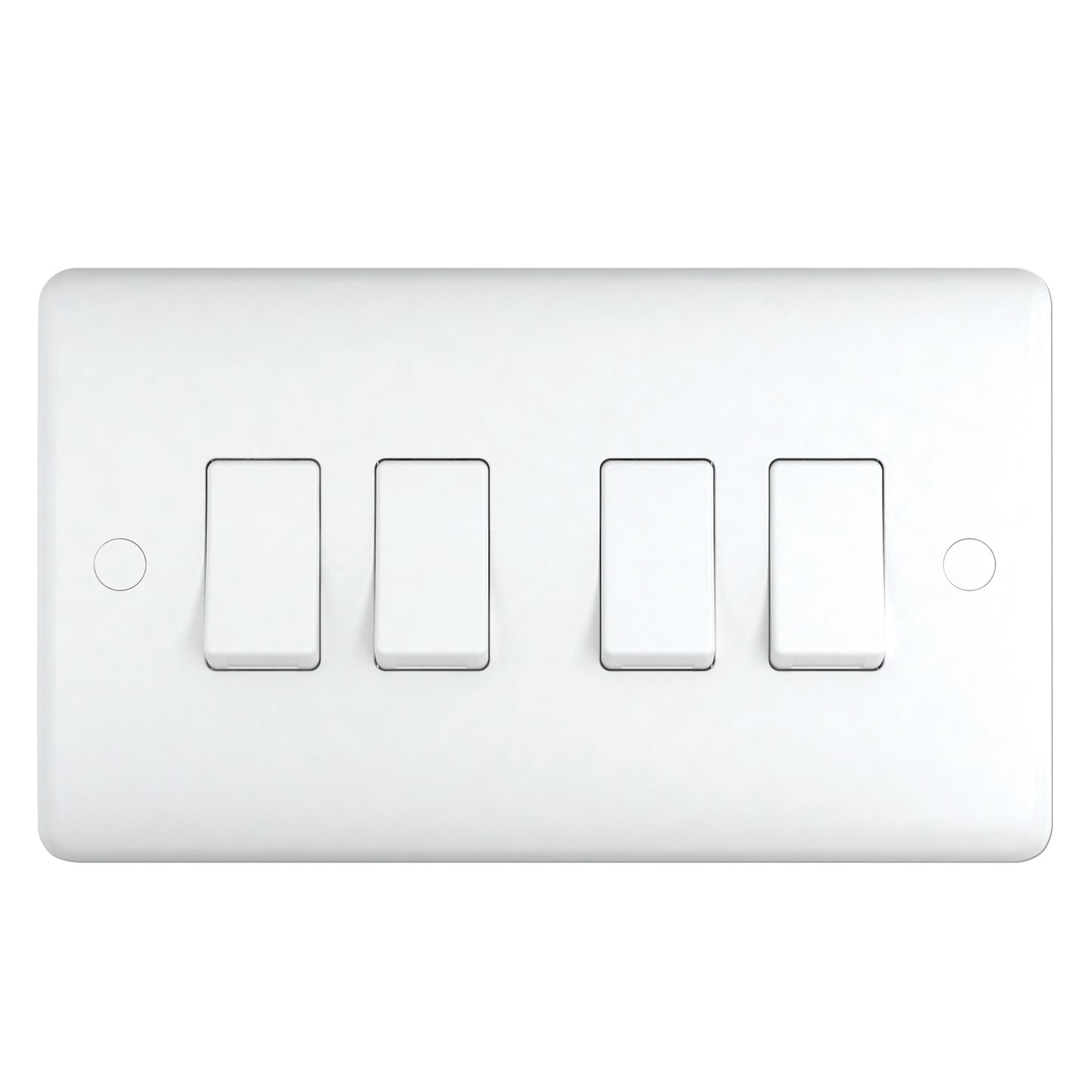 Chint Studio Range 4 Gang 2 Way Switch ST1042