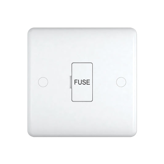 Chint Studio Range 13A Unswitched Fuse Connection Unit ST2130
