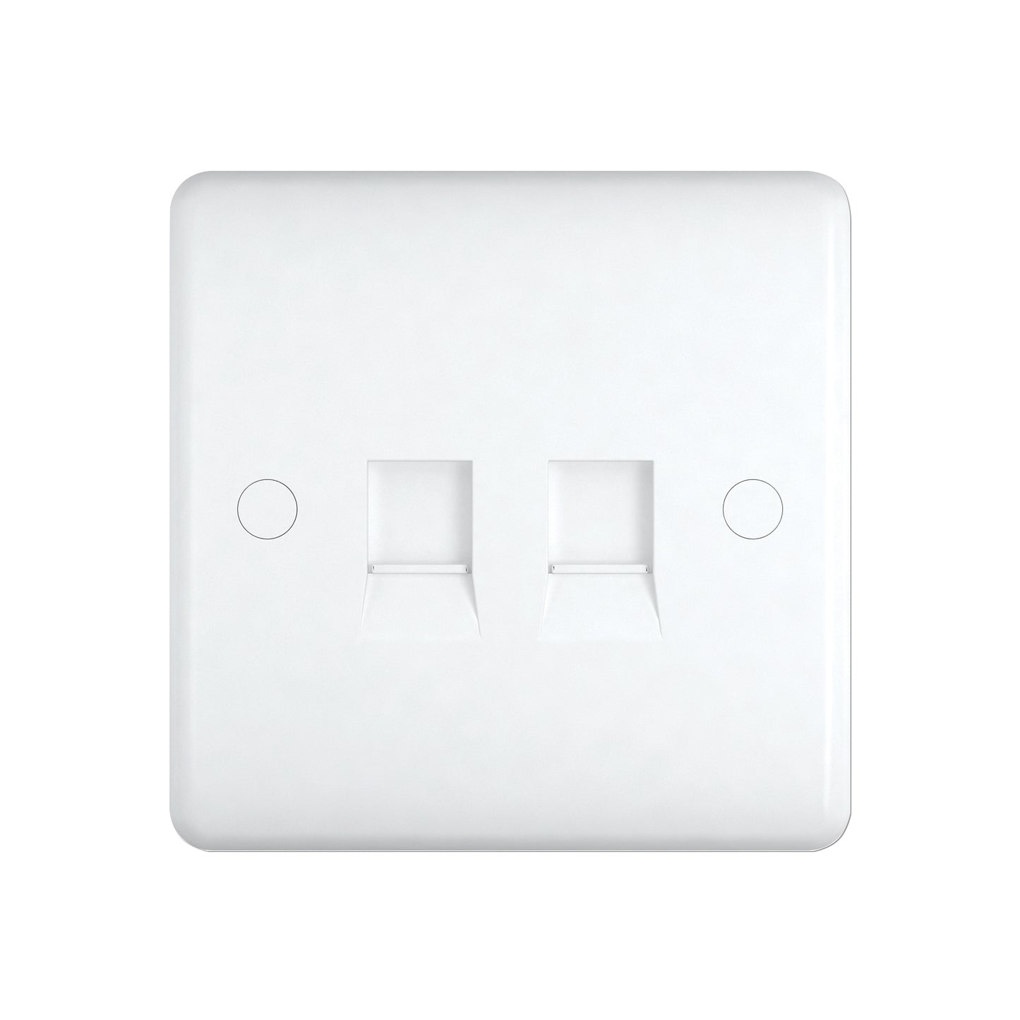 Chint Studio Range 2 Gang Data Socket RJ45 Cat5 ST2212