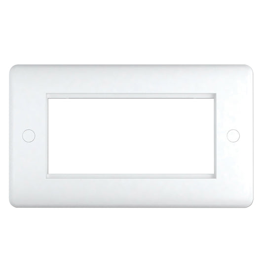 Chint Studio Range Double Data Plate 4 Modules ST2404