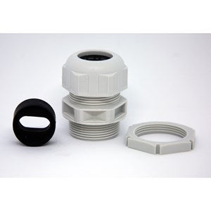 Wiska IP66 M32 10-16mm Grey Cable Gland for Flat Cable TKE/P32/FFD/10-16
