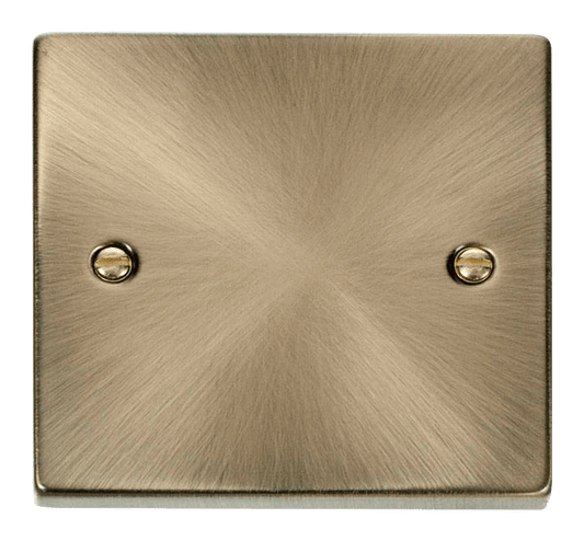 Click Deco 1 Gang Blank Plate VPxx060