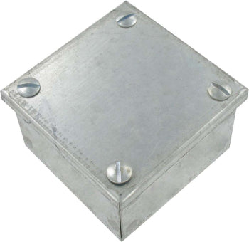 3 x 3 x 2" Galv Adaptable Box Plain