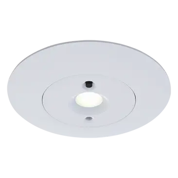 Ansell Merlin Emergency Downlight Non-Maintained Open Area Self Test Emergency White AMELED/OA/3NM/ST