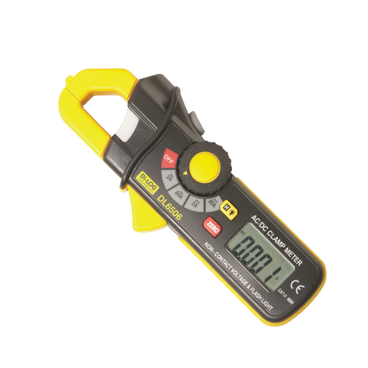 Di-Log Mini 80 Amp AC/DC Clamp Meter DL6506