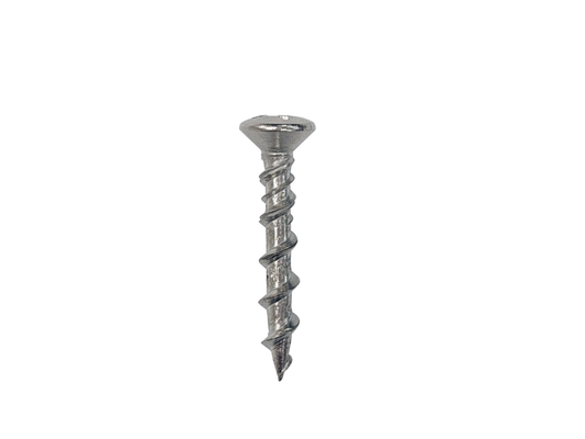K9SCREWS Raised Countersunk Masonry Screws 6 x 32mm K9C632